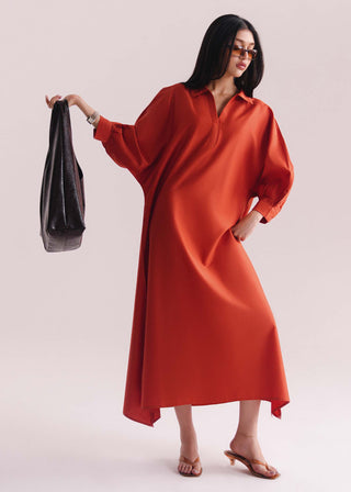 Flared Long Dress- WS26-215