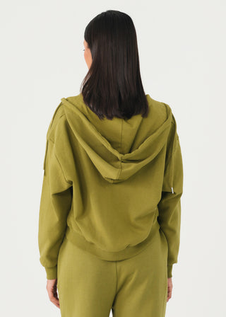 Hoodie with Metal Zip- WS26-367