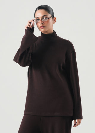 Mock Neck Sweater - WS26-640