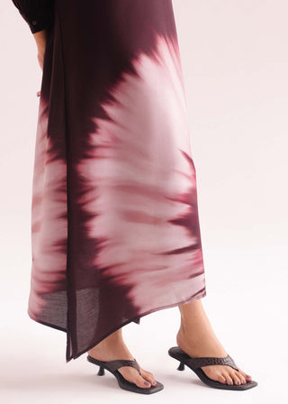 Printed Flared Dress- WS26-222