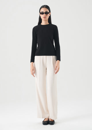 Tailored Wide-Leg Pants - WS26-454