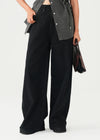 Embellished Wide-Leg Jeans- WS26-360