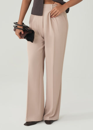 Tailored Wide Leg Pants- WS26-392
