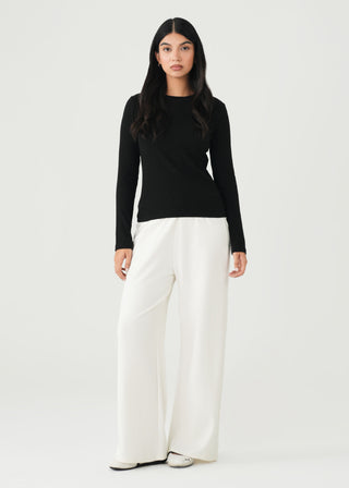 Crew Neck Knit Top- WS26-370
