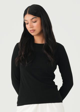 Crew Neck Knit Top- WS26-370