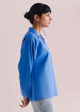 Open V-Collar Shirt - WS26-248