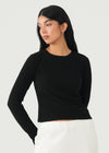 Crew Neck Knit Top- WS26-370