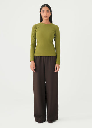 Crew Neck Knit Top- WS26-371