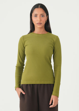 Crew Neck Knit Top- WS26-371