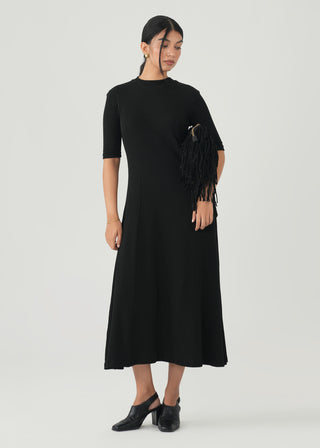 Mock Neck Knit Dress- WS26-380