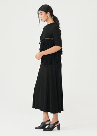 Mock Neck Knit Dress- WS26-380