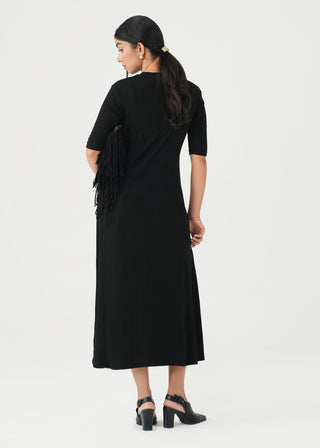 Mock Neck Knit Dress- WS26-380