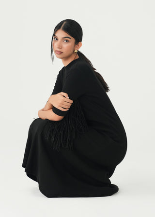 Mock Neck Knit Dress- WS26-380