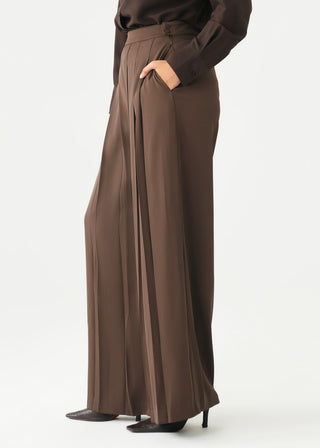 Tailored Wide Leg Pants- WS26-397