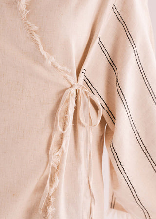 Wrap Flared Dress- WS26-224