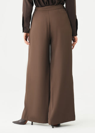 Tailored Wide Leg Pants- WS26-397