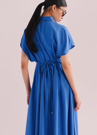 Handkerchief Dress with Pleats- WS26-254