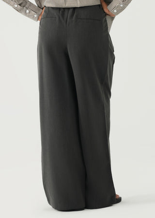 Tailored Wide Leg Denim Pants- WS26-362
