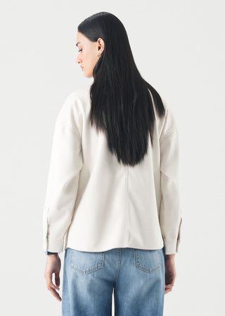 Loose Fit Button Down Shirt- WS26-466