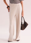 Wide Leg Knit Trouser- WS26-403