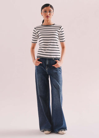 Rib Cropped Shirt- WS26-252