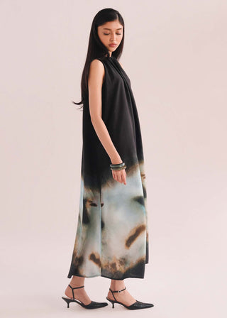 Printed Flared Dress- WS26-210
