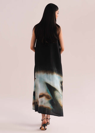 Printed Flared Dress- WS26-210