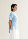 Asymmetrical Hem Tee- WS25-177