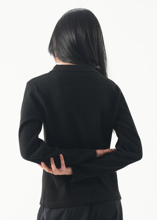 Button Down Knit Top - WS26-525