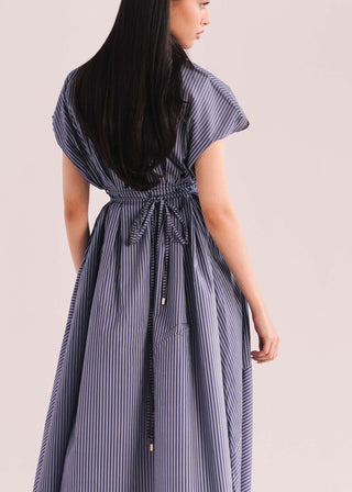 Handkerchief Dress with Pleats- WS26-253