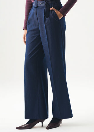 Tailored Wide-Leg Pants - WS26-495