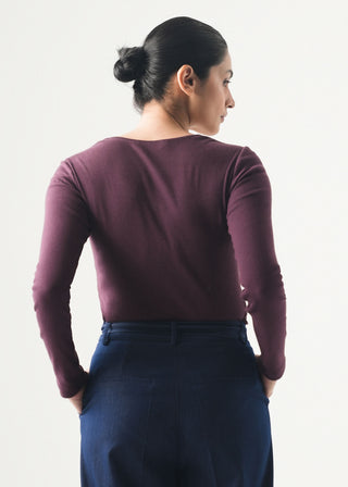 Sweetheart Neckline Slim Fit Top - WS26-644