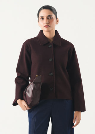 Button Down Short Coat - WS26-455