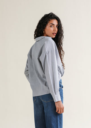 Shirt with Knot Detail – WS25-152 for Women – Summer Reverie Collection | KOA | Shop Online