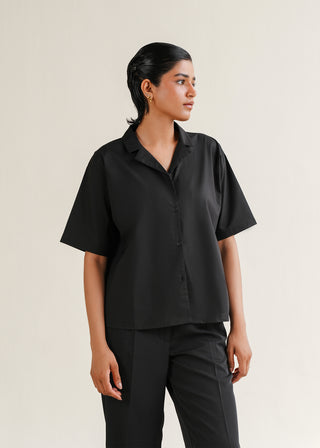 Notch Collar Shirt