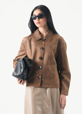 Button Down Jacket  - WS26-489