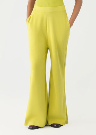Wide Leg Knit Trouser- WS26-378