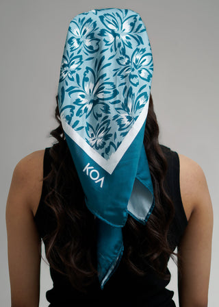 Digital Print square scarf- WS26-159