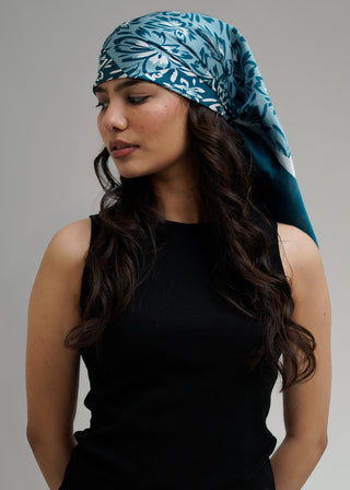 Digital Print square scarf- WS26-159