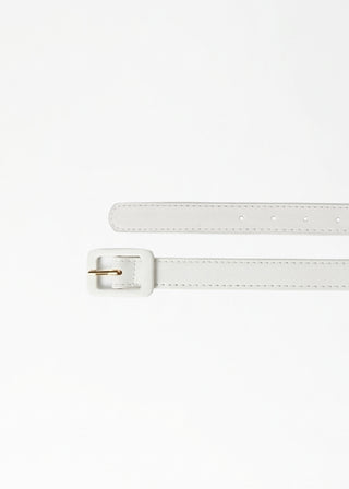 Rectangular, Coated Buckle Belt- WS26-303