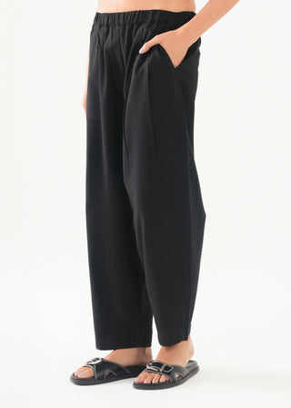 Linen Blend Balloon Pants - WS26-295