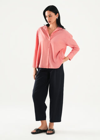 Cotton Button Down Shirt- WS26-286
