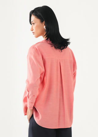 Cotton Button Down Shirt- WS26-286