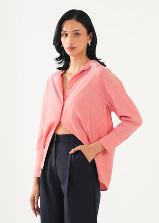 Cotton Button Down Shirt- WS26-286