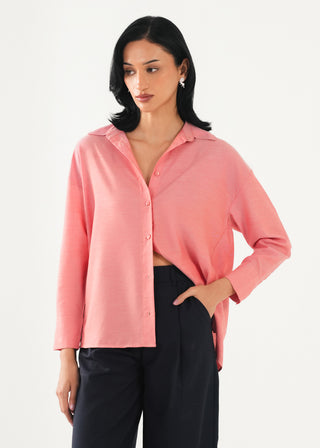 Cotton Button Down Shirt- WS26-286