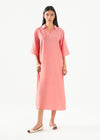 Boxy Dress with Collar - WS26-291