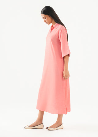 Boxy Dress with Collar - WS26-291