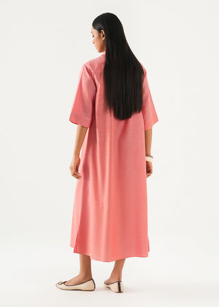 Boxy Dress with Collar - WS26-291