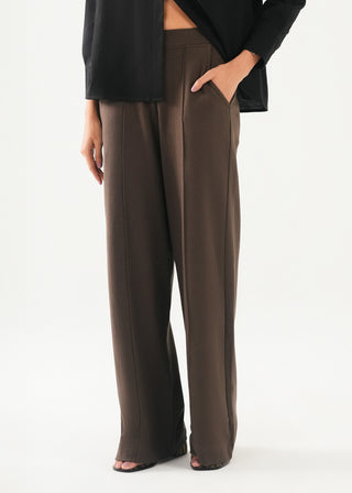 Wide Leg Knitted Trousers - WS26-298
