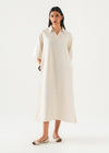 Boxy Dress with Collar - WS26-292